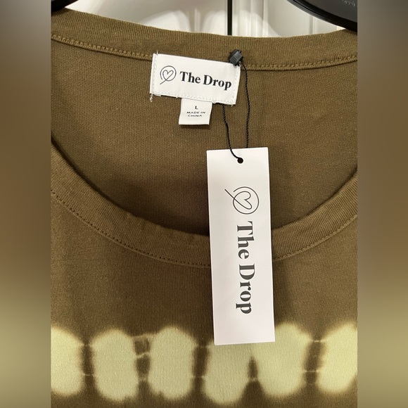 NWT The Drop Luna Loose-fit Mini T-Shirt Dress - Picture 3 of 5